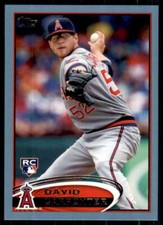 2012 Update Wal-Mart Blue Border #US321 David Carpenter NM-MT Angels 