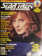 Star Trek The Next Generation Official Magazine Vol 9, 1989-90 Crusher McFadden