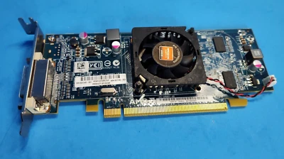 AMD Radeon HD 6350 512MB DDR3 DMS59 Low Profile PCI-ex Video Card HP 697246-001 - Image 1 of 3