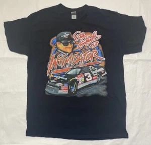 Dale Earnhardt #3 Intimidator Black T Shirt Men’s Size Large NASCAR Goodwrench - Picture 1 of 4