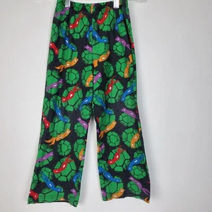 TMNT Ninja Turtles Pajama Pants Boys Size Small Leonardo Raphael Donatello - Picture 1 of 4