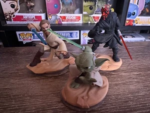 Disney Infinity 3.0 Star Wars Bundle Obi-Wan Kenobi, Darth Maul, and Yoda - Picture 1 of 5