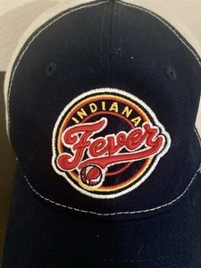 Indiana Fever New Era WNBA Two-Tone Navy 9TWENTY Adjustable Hat Cap - Picture 1 of 7