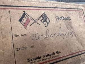 Paket Feldpost Reichspost Soldaten Brief Päckchen Wehrmacht - Bild 1 von 10
