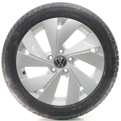 VW Golf 8 VIII CD1 Winterräder Belmont Bridgestone 205/50R17 DOT24 5H0601025B - Bild 1 von 4