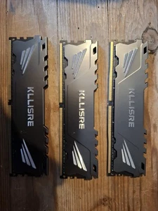 KLLISRE DDR4 8Go RAM MÉMOIRE DE BUREAU TESTÉ (LOT DE 3) - Picture 1 of 2