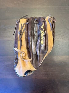 Guante de béisbol MIZUNO modelo profesional GFN 1402 A 14 pulgadas marrón lanzador derecho - Imagen 1 de 10