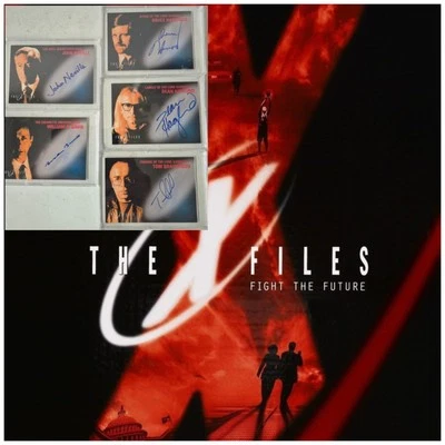 X-Files Fight The Future MASTER SET Auto Autograph Chase - 85 Cards *Read* - Image 1 of 4