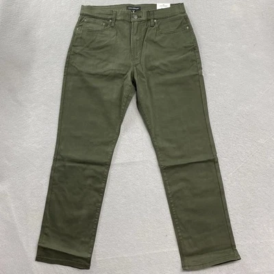 Lucky Brand Pants Mens 34x30 Green 410 Athletic Straight Leg 5 Pocket Stretch - Image 1 of 4
