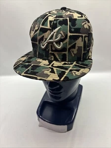 Ultra RARE New Era MLB Camo Atlanta Braves MLB Camouflage 9FIFTY Snapback Hat - Bild 1 von 9