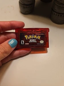 Pokemon Ruby Gameboy Advance Cartiridge Only SAVES DRY BATTERY - Picture 1 of 4
