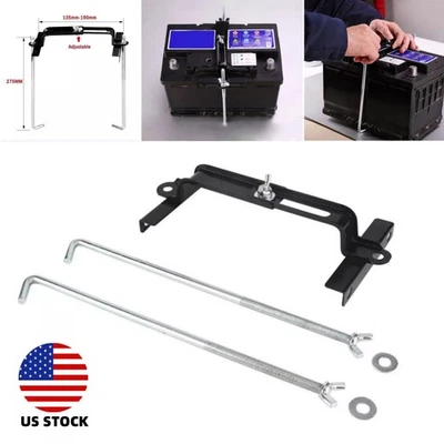 Soporte de batería de almacenamiento universal para automóvil de 10,83" estabilizador soporte de montaje en rack Foto 1 de 4