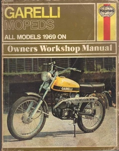 GARELLI JUNIOR RECORD,CROSS,CONCORDE MATIC,BIMATIC MOPED HAYNES MANUAL 1969-1976 - Picture 1 of 2