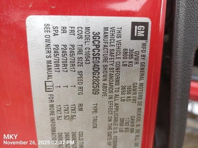 Filtro de aire compatible con 09-14 ESCALADE 8150715 Foto 1 de 4