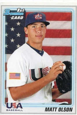 Bowman Matt Olson RC 2010 #BDPP104 Foto 1 de 2