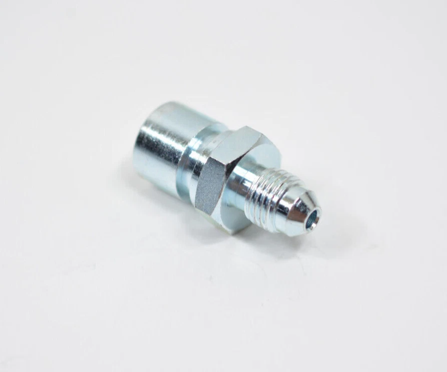 Adaptador de tubo de línea de freno Fragola #4X7/16-24. 650224 Foto 1 de 1