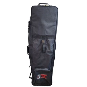 PGA Tour Partners Club Life Member Wheeled Soft Sided Golf Club Travel Bag Black - Picture 1 of 12
