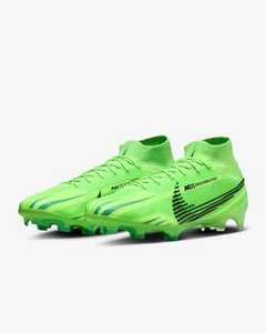 Men’s Size 8 Zoom Superfly 9 MDS Elite FG Soccer Cleats Green Strike FJ7186-300 - Picture 1 of 9
