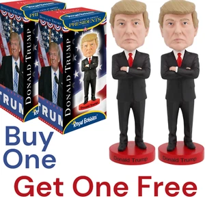 President Donald Trump - Bobblehead-From Royal Bobbles (New & Sealed) BOGO Free - Picture 1 of 12