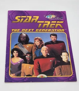 Star Trek The Next Generation Paint With Water Vintage 1997 nie benutzt Bastelbuch - Bild 1 von 9