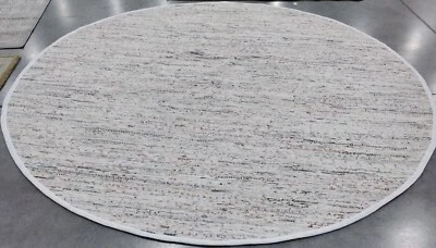 IVORY / MULTI 9' X 9' RD Back Stain Rug, Reduced Price 1172755916 RAR121G-9R - Image 1 of 4