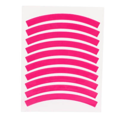 (Rosa) Cinta Reflectante Bicicleta PVC Reflectante Enrejado Seguridad Reflectante - Imagen 1 de 4