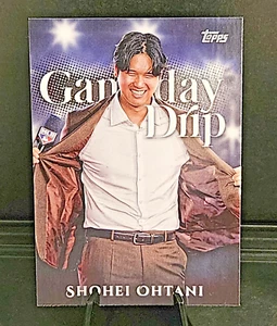 2025 Topps Series 1 Celebration Gameday Drip Insert SHOHEI OHTANI #GD-2 Dodgers - Picture 1 of 2