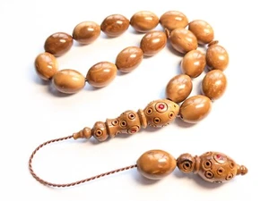 Cuentas de oración estilo turco Kokka Tasbih Kuka mascota Efe Tesbih Misbaha Subha 255 - Imagen 1 de 10