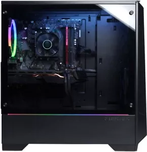 CyberPowerPC - Gaming Desktop - AMD Ryzen 5 3600 - 8GB RAM - AMD Radeon RX 580 - Picture 1 of 9