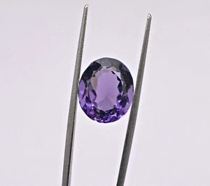 10.28 CT PURPLE AMETHYST OVAL SHAPE LOOSE GEMSTONE - Picture 1 of 2