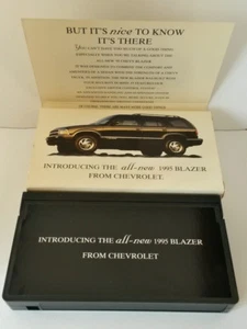 1995 Chevrolet Chevy Blazer Promotional Sales Video VHS - Picture 1 of 5