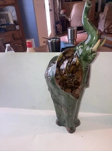 Vintage Elephant Porcelain Figurine 18” Tall - Picture 1 of 4