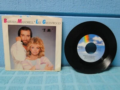 Barbara Mandrell Lee Greenwood To Me Picture Sleeve 7" 45 Single XTRA45sSHIPFREE - Image 1 of 2