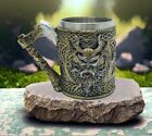 Valhalla Tankard Viking Axe Handle Warrior Stein Decoration Norse Mythology