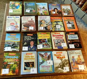 Lot of 172 Leveled Reader KIDS BOOKS 20 Mixed Titles Level 4 Holighton Mifflin - Picture 1 of 7