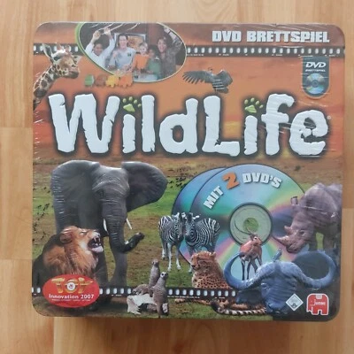 Wildlife - DVD Brettspiel Jumbo 2006 Metallbox Gesellschaftsspiel /R22F14 - Bild 1 von 3