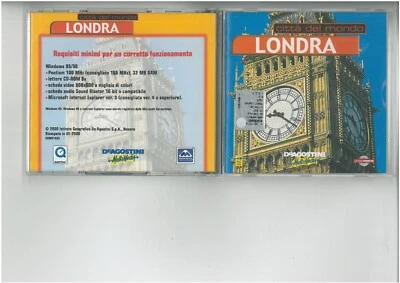 CD-ROM - Città DEL MONDO - LONDRA - DE AGOSTINI MULTIMEDIA - Immagine 1 di 2