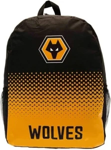 Wolves FC Fade Backpack School Rucksack - Picture 1 of 4