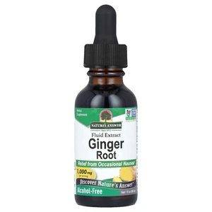 Nature s Answer Ginger Alcohol-Free 1 000 mg 1 fl oz 30 ml Alcohol-Free, - Picture 1 of 2