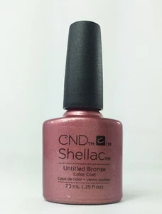 CND - Shellac Soak Gel Polish Color Coat - Untitled Bronze 0.25oz - Picture 1 of 1
