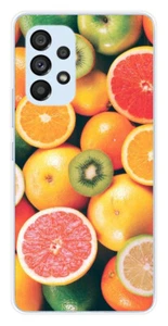 Coque en silicone imprimée compatible Samsung Galaxy A53 5G Fruits - Photo 1 sur 3