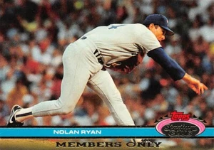 1991 Stadium Club Members Only #7 Nolan Ryan/Ryan Extends Record/With 7th No-Hit - Picture 1 of 2