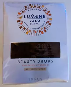 Lumene Valo (Light) Beauty Drops All Skin Types - 28 pcs Discontinued Sealed - Picture 1 of 5