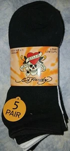Ed Hardy 5 Pack Ankle Socks Love Kills Slowly. NIP Great Gift Idea! - Picture 1 of 2