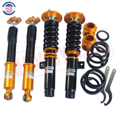 Gold Coilovers Shock Kit For 1999-2005 BMW E46 330 328 325 Dampers Springs - Image 1 of 4
