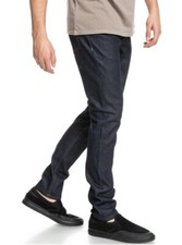Quicksilver Voodoo Surf Rinse Slim Fit Jeans Dark Wash Mens Size 29x32