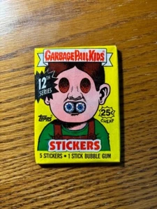 1988 TOPPS GARBAGE PAIL KIDS 12th Series STICKER Sealed PACK x 1 - Picture 1 of 1