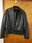 Vintage Brooks Sportswear Leather Motorcycle Jacket 46 Heavy Leather Biker Lined