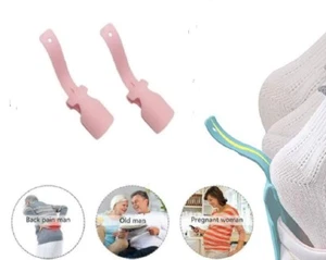 1-Pair Wear Shoe Horn Helper–Easy On/Off Slip Aid for Seniors & Mobility Support - Picture 1 of 57