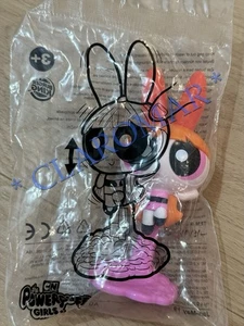 Power Puff Girls BLOSSOM Bobble Toy Figure Cake Topper Burger King Kids Meal - Picture 1 of 3